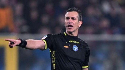 Doveri, voto alto per Inter-Napoli. Rimandato Abisso