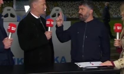 Croazia, Gattuso litiga con un ex calciatore in tv: “Parli troppo”