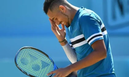 Indian Wells, il polso ferma Kyrgios in lacrime: “Fa troppo male”
