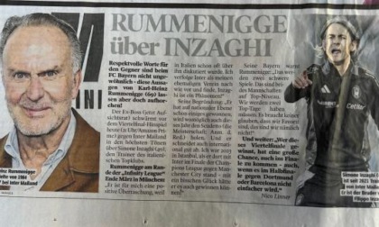Bild, gaffe clamorosa: confonde Simone Inzaghi con Filippo!