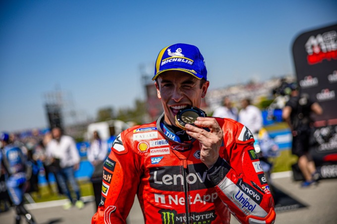 Marquez: “Ho vinto senza essere il più veloce”
