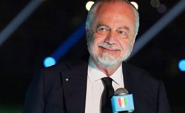De Laurentiis: “Conte? Non mi abbandonerebbe mai all’improvviso”