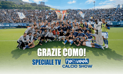 Netweek Calcio Show, in arrivo la puntata speciale “Grazie Como”