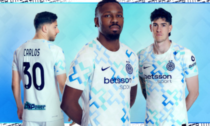 Ecco la seconda maglia dell’Inter per la prossima stagione