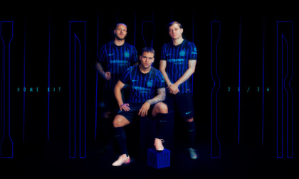 L’Inter presenta la nuova maglia per la prossima stagione