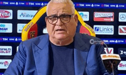 Corvino, addio al Lecce dopo 13 anni: “Non ho più le forze”