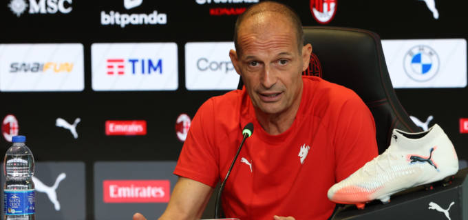 Allegri: “Leao? Vedremo se potrà esserci contro il Napoli”