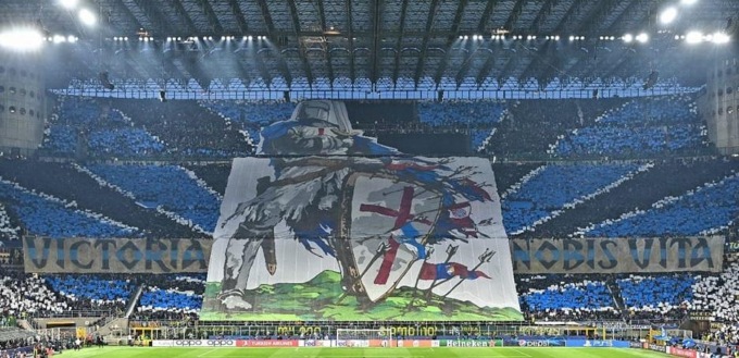 Anche la Curva Nord dell’Inter in protesta: “Volete uno stadio-teatro? Tenetevelo”
