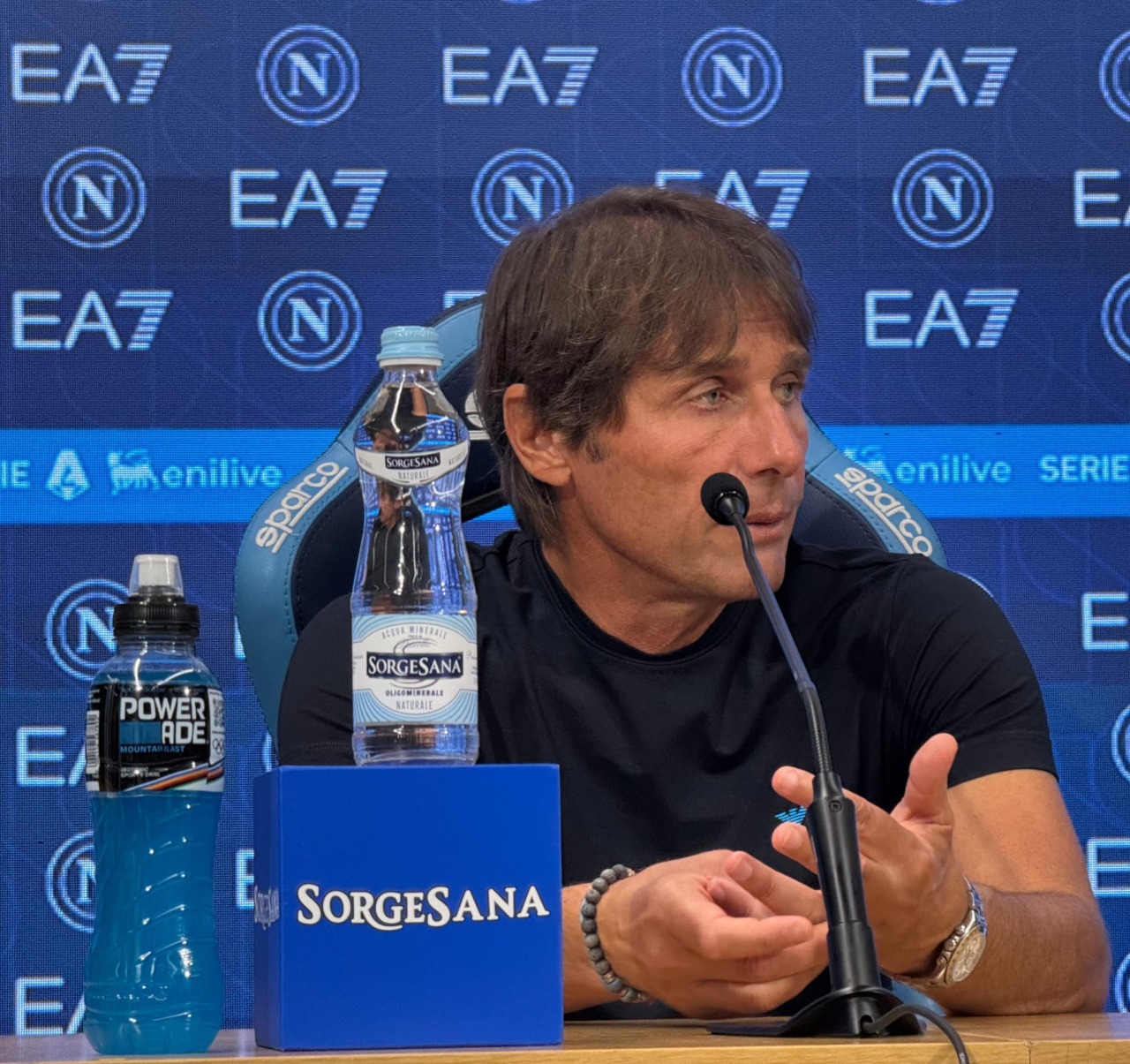 Conte: “Nel secondo tempo abbiamo giocato solo noi”