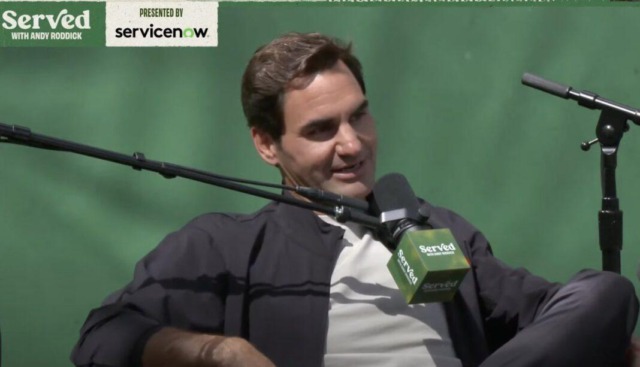 Federer si racconta: “Ho immaginato una sfida con Sinner”