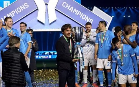 Napoli, Conte: “Volevamo regalarci questo trofeo”
