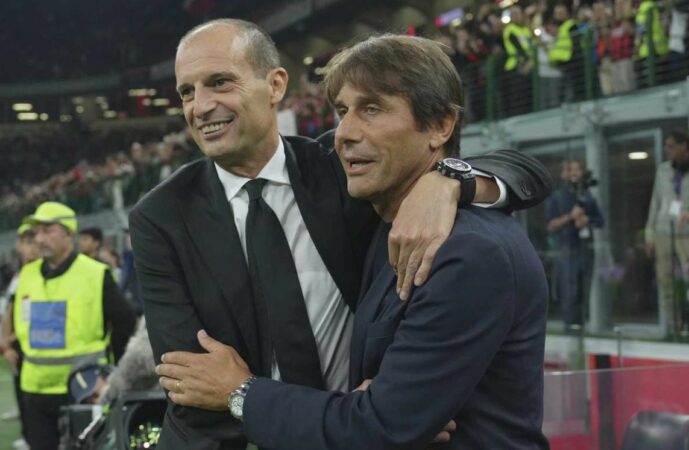 Italia, panchina bollente: sfida tra Conte e Allegri
