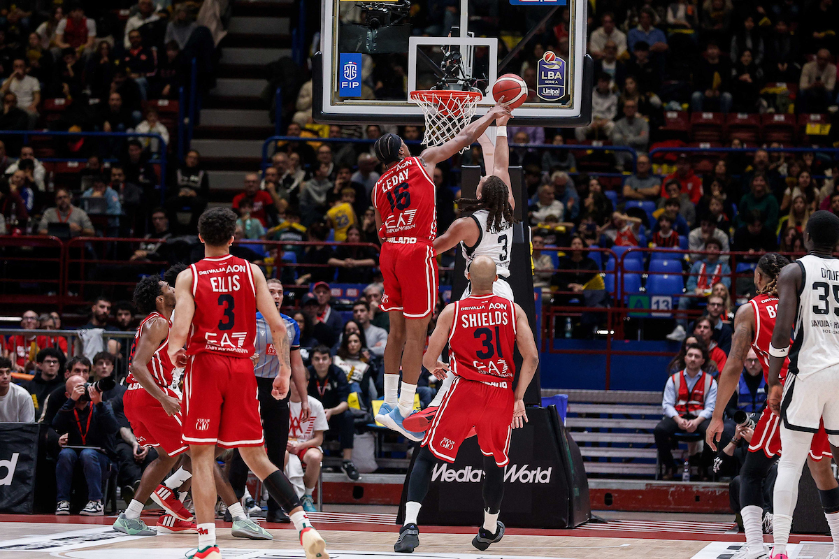 L’Olimpia si prende il Derby d’Italia contro la Virtus