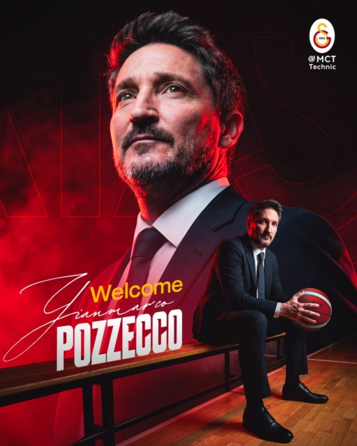 Pozzecco è il nuovo allenatore del Galatasaray: contratto fino al 2027