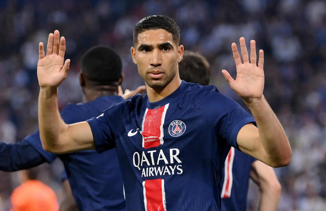 PSG, rinvio a giudizio per Hakimi dopo l’accusa di stupro