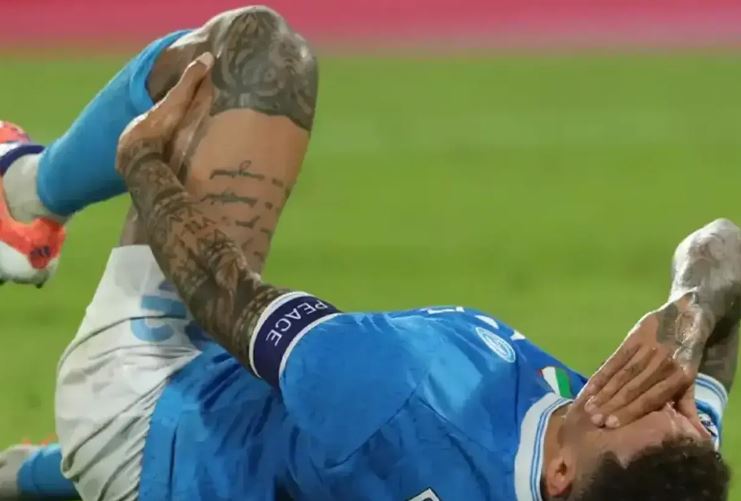 Napoli, Di Lorenzo operato: “Intervento riuscito perfettamente”