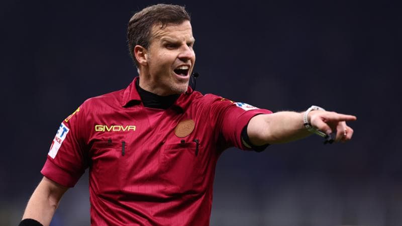 Serie A: ufficiali gli arbitri della 29ª giornata