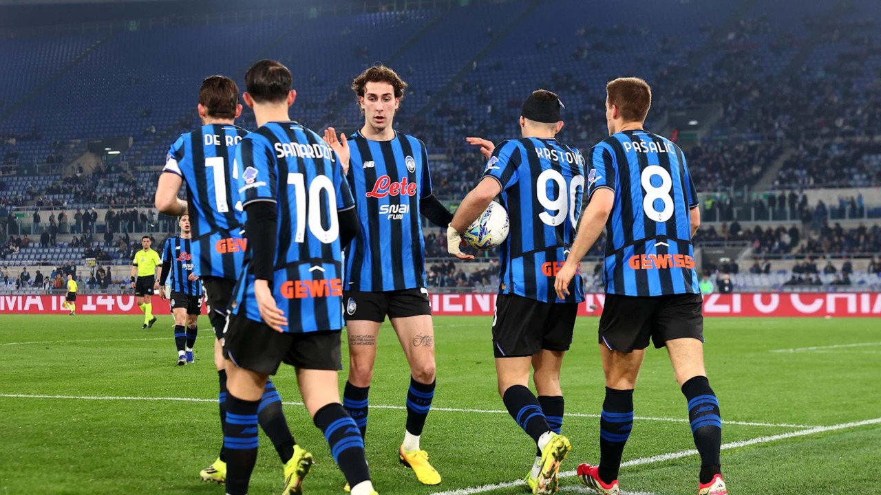 Coppa Italia: Lazio-Atalanta 2-2