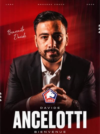 Davide Ancelotti trova panchina in Europa: lo ingaggia il Lille