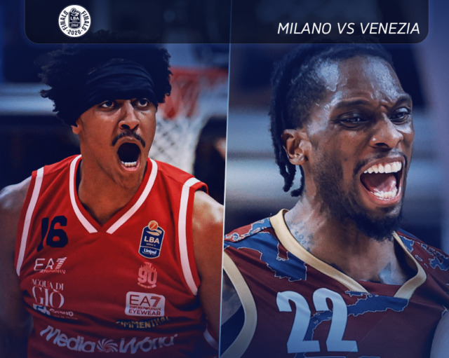Milano-Venezia inseguono lo scudetto: inizia la finale playoff