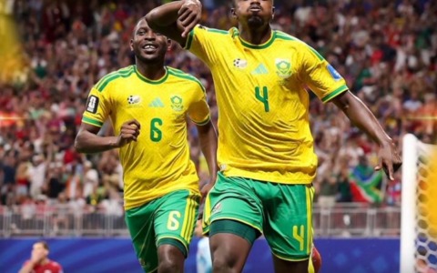 La Cechia si butta via nel finale: solo 1-1 col Sudafrica