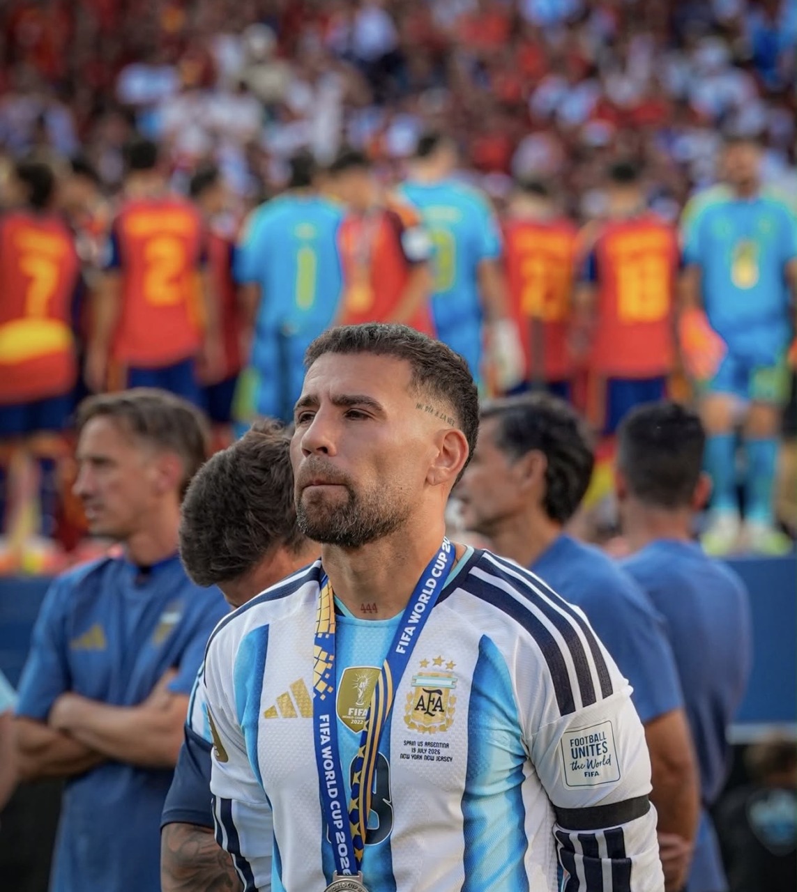 Otamendi saluta ufficialmente l’Argentina: “A testa alta”