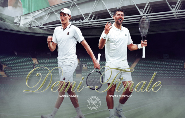 Sinner-Djokovic, domani semifinale da brividi a Wimbledon