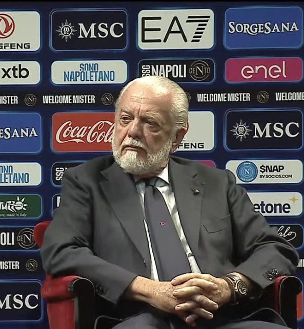 De Laurentiis: “Allegri dopo Conte? Ha già portato bene…”