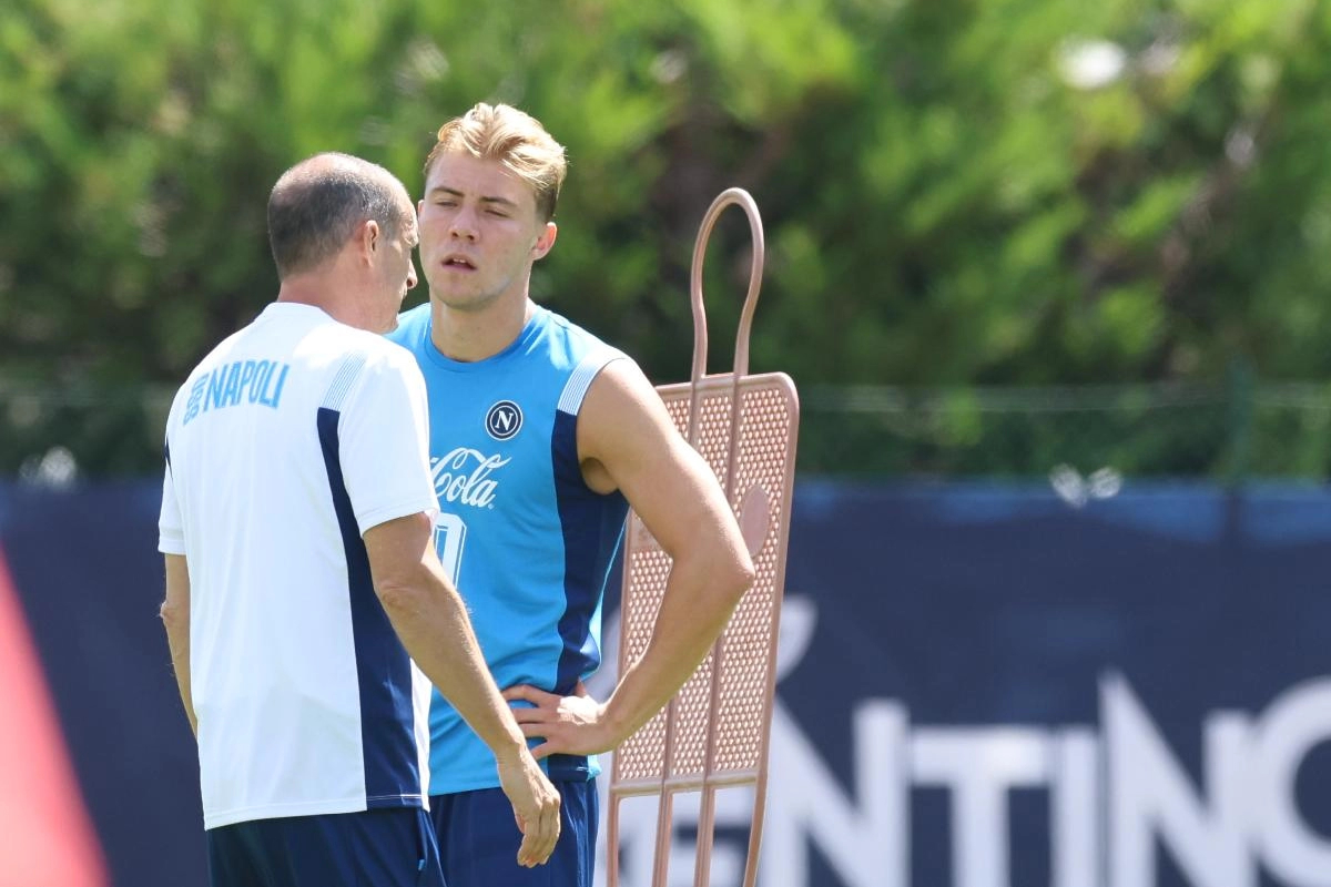 Napoli, Allegri è già pazzo di Hojlund 