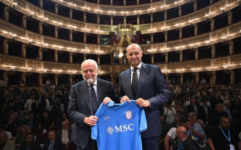 Napoli, De Laurentiis a Dimaro: vertice di mercato con Allegri