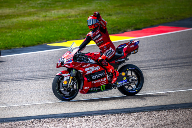Marc Marquez domina al Sachsenring