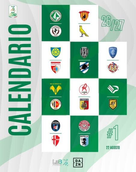 Serie B, svelato il calendario: ecco la prima giornata