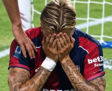 Cagliari, incubo Felici: seconda rottura del crociato consecutiva