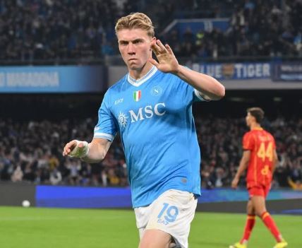 Il Napoli si affida ai gol di Hojlund