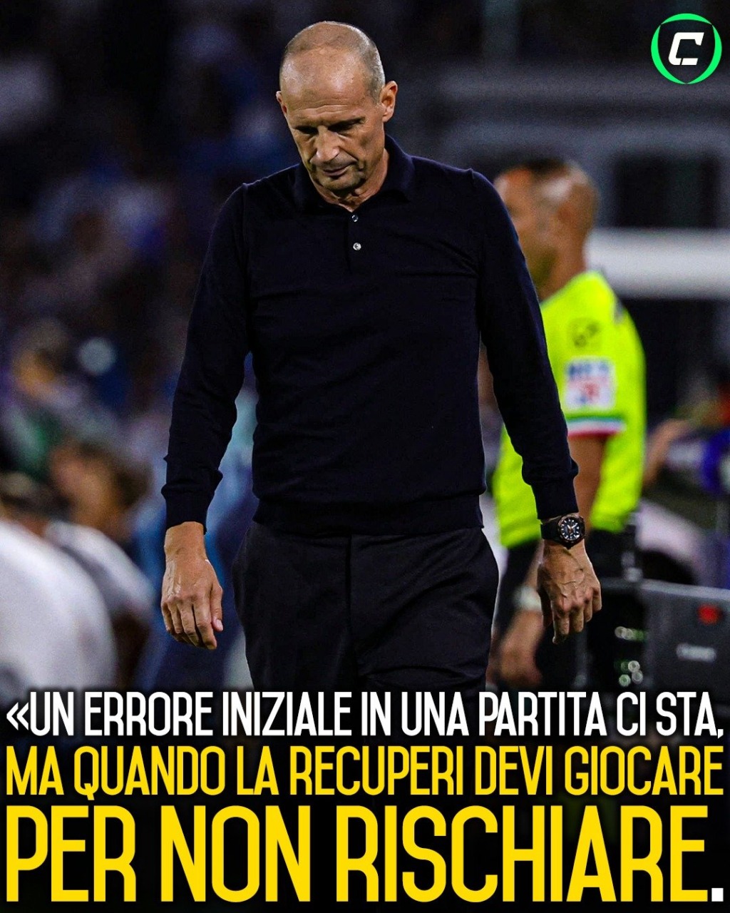 Napoli a un bivio, Allegri pensa ai primi cambiamenti 