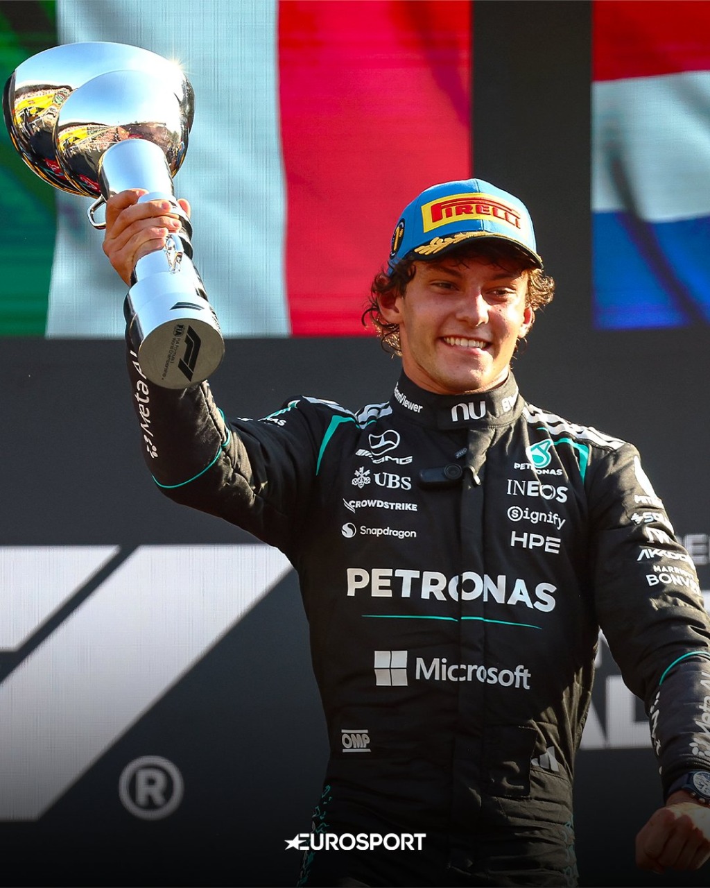 Antonelli conquista Monza: il popolo Ferrari si innamora di Kimi