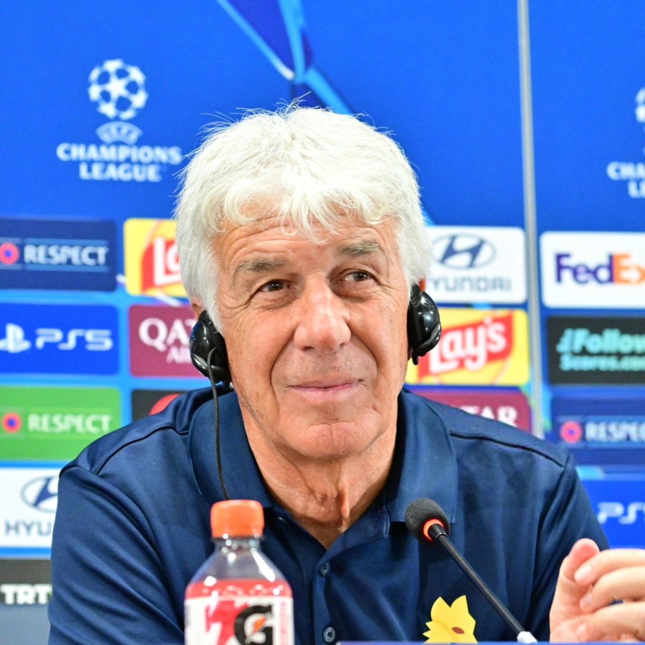 Gasperini: “Dobbiamo essere noi stessi anche in Champions”
