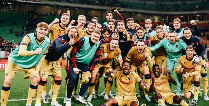 Il Milan crolla in casa, il Bologna passa 4-2
