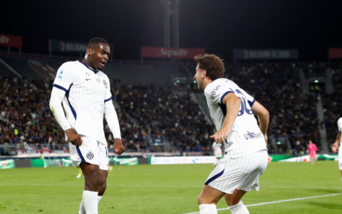 L’Inter rimonta il Bologna e vola a 19 punti