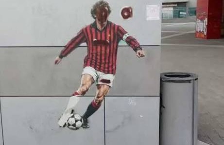 Sabato il nuovo murale dedicato a Franco Baresi